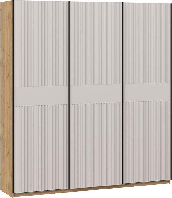 

Шкаф-купе Трия Оскар Хилтон Т2 2100 271125 (ручка черная/дуб крафт золотой/кашемир сатин)