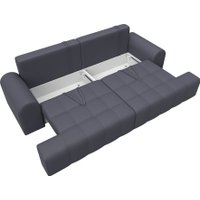 Диван Лига диванов Лига-080 131123 (экокожа Grifon 15 серый)