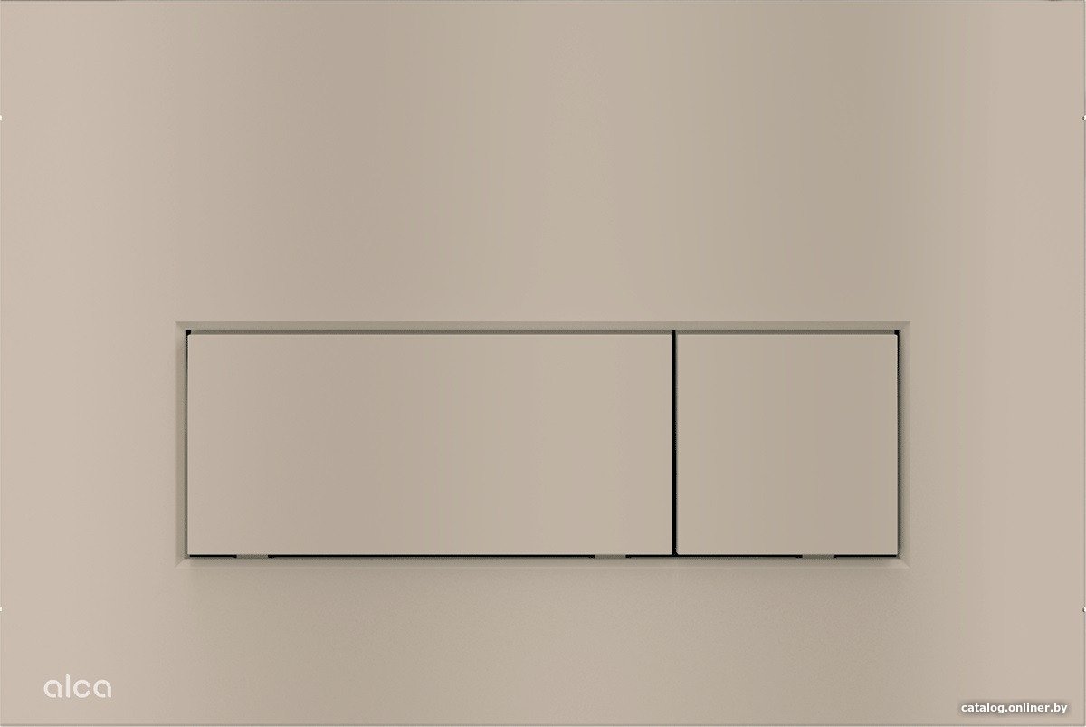 Панель смыва Alcaplast Thin M57-N-M (nickel-мат)