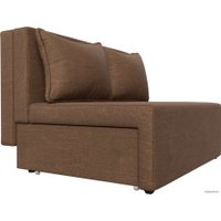 Диван Mebelico Лагуна 115581 (рогожка, коричневый)
