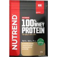 Протеин сывороточный (изолят) Nutrend 100% Whey Protein (400г, клубника)