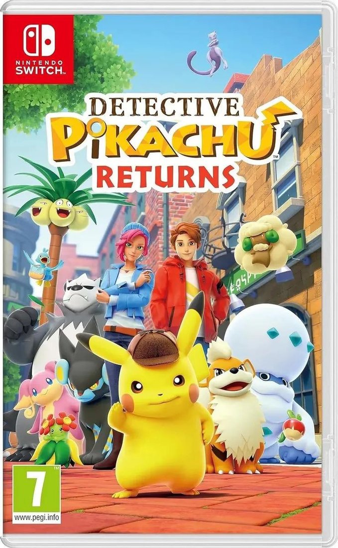 

Detective Pikachu Returns для Nintendo Switch