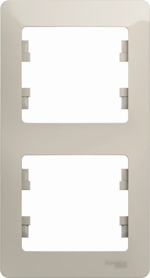 

Рамка Systeme Electric Glossa GSL000906 (молочный)