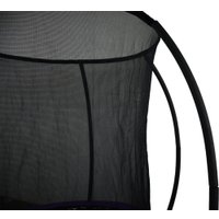 Батут GoUP Luxury 6FT (с сеткой, фиолетовый)