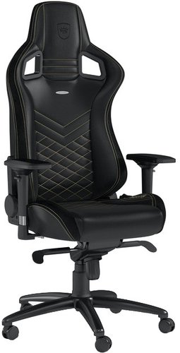 Игровое (геймерское) кресло Noblechairs Epic (черный/золотой)