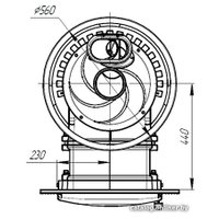 Банная печь Prometall Атмосфера XL (сетка нержавейка)