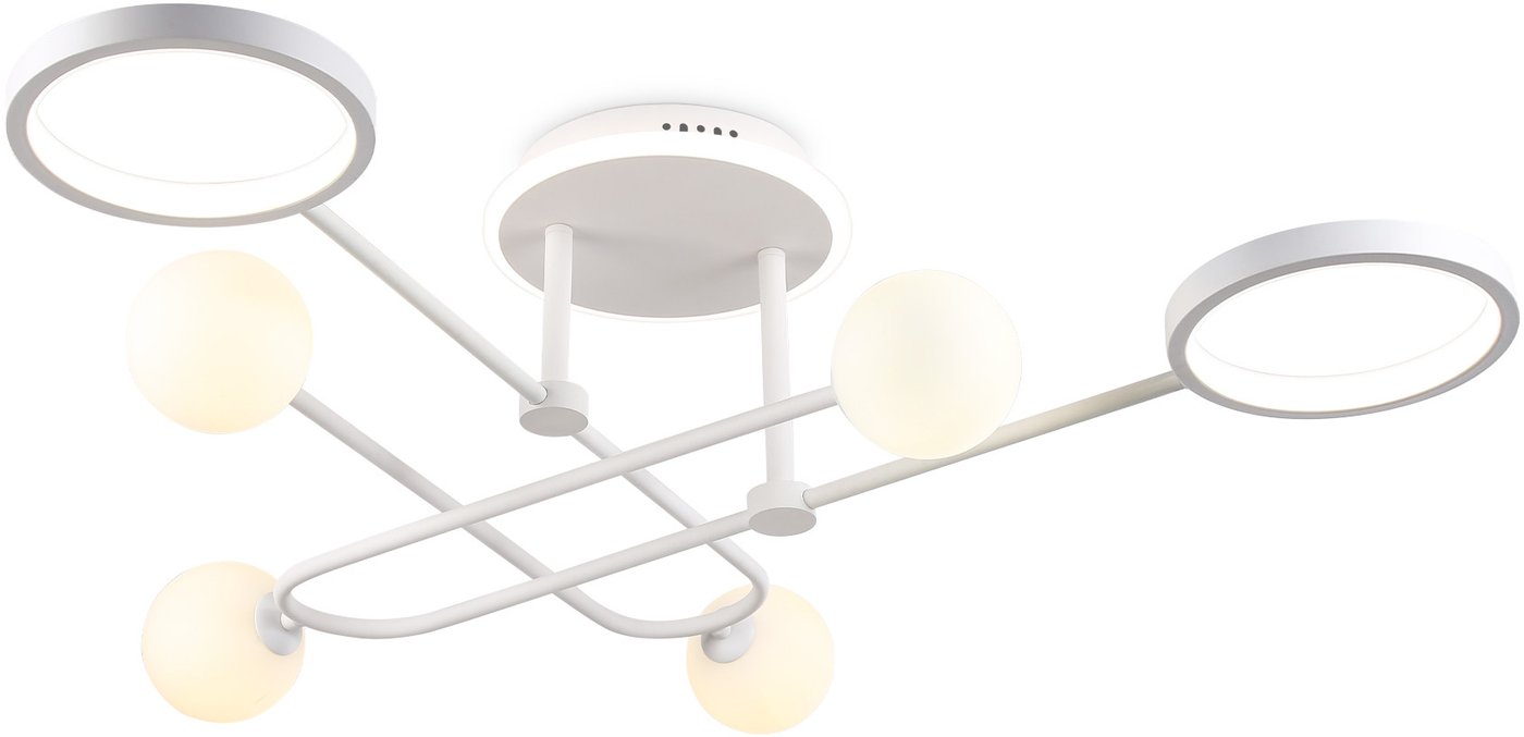 

Люстра средней высоты Ambrella light Comfort FL66229/6 WH (белый)