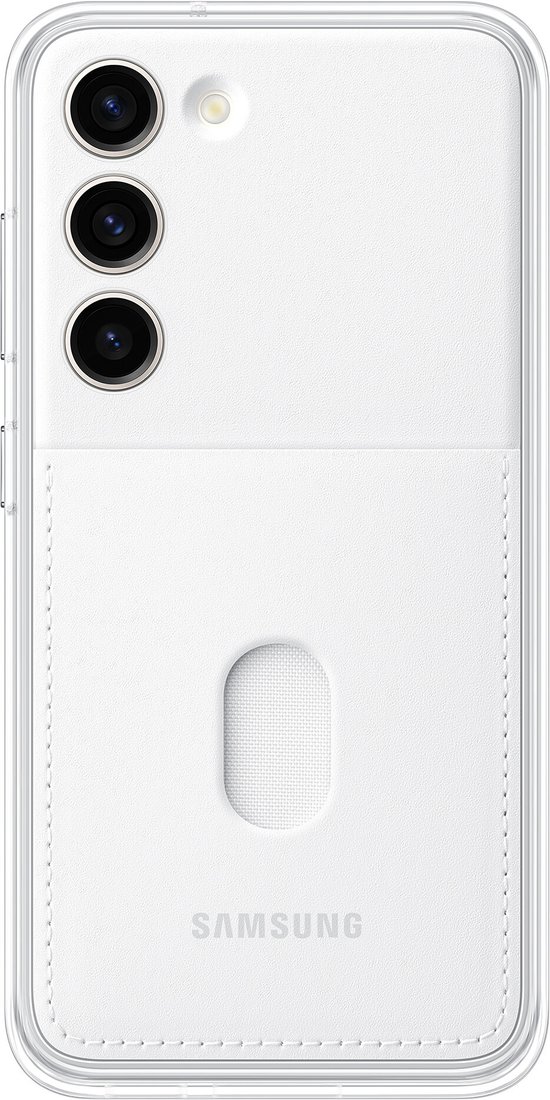 

Чехол для телефона Samsung Frame Case S23 (белый)