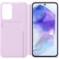 Чехол для телефона Samsung Smart View Wallet Case Galaxy A55 (лавандовый)