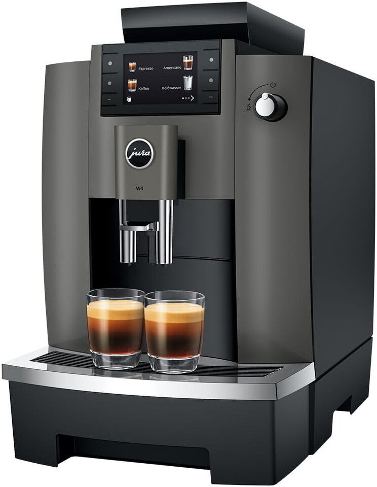 Кофемашина JURA W4 Dark Inox EA 15542 (темная сталь)