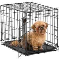 Клетка Midwest iCrate для собак 1 дверь 1524 (61х46х48см, черный)