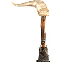 Зонт-трость Pasotti Mutton Horn Milford Beige