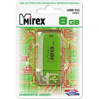 USB Flash Mirex CHROMATIC GREEN 8GB (13600-FM3CGN08)