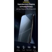Защитное стекло Baseus Tempered Crack-resistant Edge для iPhone 13/13 Pro