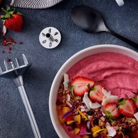 Погружной блендер Bamix Cordless PRO (белый)