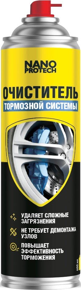 

Nanoprotech Очиститель тормозной системы NPOT0034 300 мл