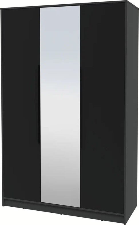 

Шкаф распашной Интерлиния Концепт КТ-Ш3з (черный/антрацит)