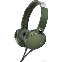 Наушники Sony MDR-XB550AP (зеленый)