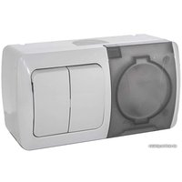 Розетка Elbi Eva 554-011500-922 (белый)