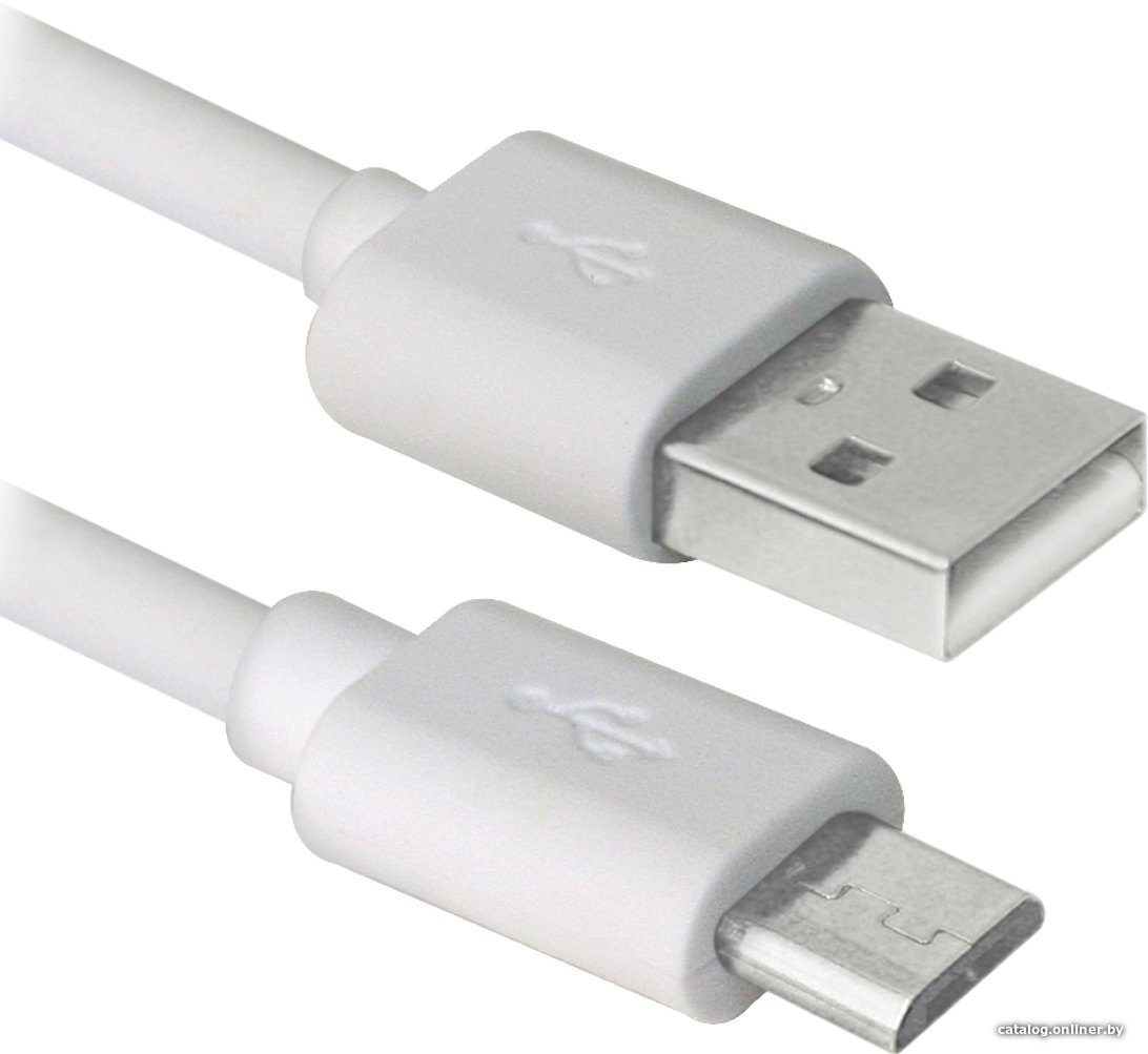 Кабель Defender USB08-03BH (белый) [87477]