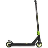 Трюковый самокат Black Aqua Stunt Scooter-6 (черный/зеленый)
