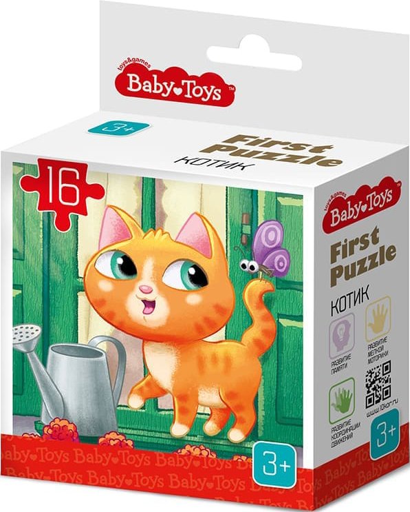 

Мозаика/пазл Baby Toys First Puzzle. Котик 04146
