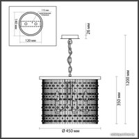  Odeon Light Raini 4845/5