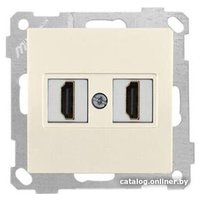 Розетка HDMI Mutlusan 2100-458-0102 (слоновая кость)