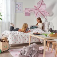 Ковер для жилой комнаты Ikea Барндром 805.482.08 1.33x1.6 (розовый)