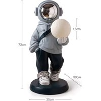 Ночник Merry Bear Home Decor Мальчик Астронавт на Луне 20169236
