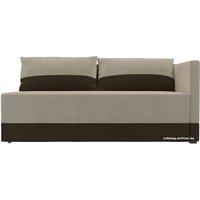 Тахта Лига диванов Никас 105199 (правый, бежевый/коричневый)