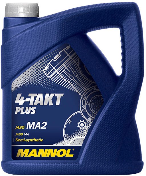 

Моторное масло Mannol 4-Takt Plus API SL 4л