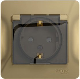 

Розетка Schneider Electric Glossa GSL000448 (титан)