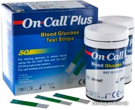 Тест-полоски On Call Plus (50 шт)