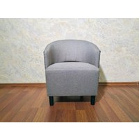 Интерьерное кресло Mio Tesoro Мажор-2 (Lux 05 светло-серый)