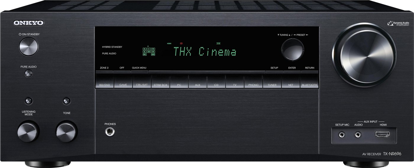 

AV ресивер Onkyo TX-NR696 (черный)