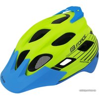 Cпортивный шлем Force Raptor MTB L/XL (салатовый/синий)