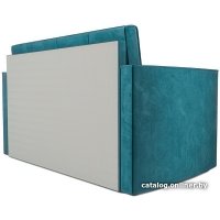 Диван Мебель-АРС Санта №2 (бархат сине-зеленый Star Velvet 43 Black Green)