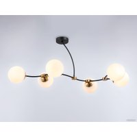 Люстра средней высоты Ambrella light Traditional TR2555/6 BK/SB