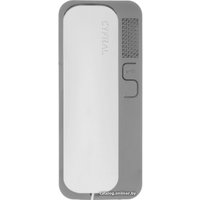 Абонентское аудиоустройство Cyfral Unifon Smart D (серый, с белой трубкой)