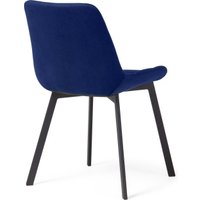 Стул Notta Челси (черный/синий)
