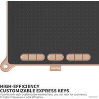 Графический планшет Parblo Ninos M (розовый)