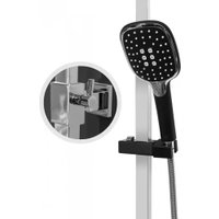 Душевая система  Hansberge H5077 (черный хром)