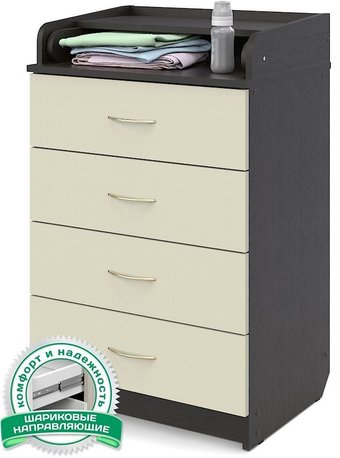 Атон Мебель Сириус 604 ЛДСП (венге/слоновая кость)