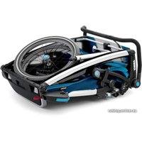 Детский велоприцеп Thule Chariot Cross 2 (Thule Blue/Poseidon)