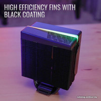 Кулер для процессора AeroCool Cylon 4F WH ARGB PWM 4P