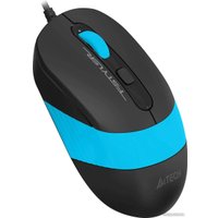 Мышь A4Tech Fstyler FM10S (голубой/черный)