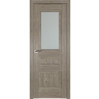 Межкомнатная дверь ProfilDoors 2.39XN L 80x200 (каштан темный, стекло матовое)