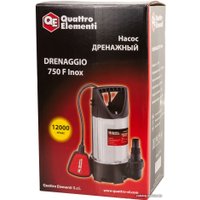 Дренажный насос Quattro Elementi Drenaggio 750 F Inox