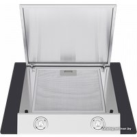 Кухонная вытяжка MAUNFELD Gloria 60 (нержавеющая сталь/черное стекло)